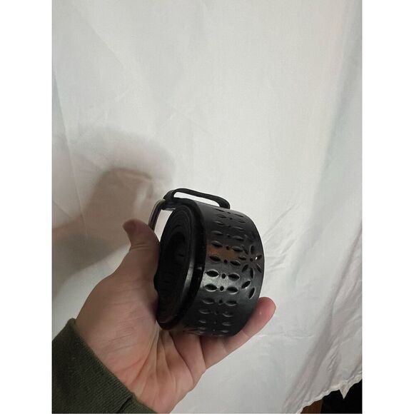 Aeropostale Dark Brown 100% Leather Belt Size Large Woman’s - Picture 7 of 9